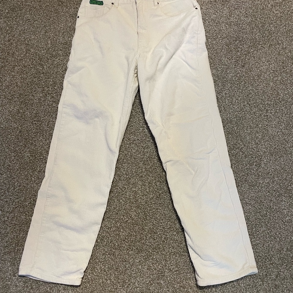 White Corduroy Pants